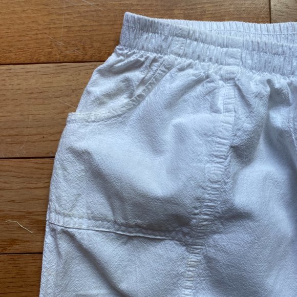 Ezze Wear 100% Cotton White Capris - Picture 6 of 6